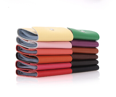 genuine leather packet Business card holder set card package customized custom logo