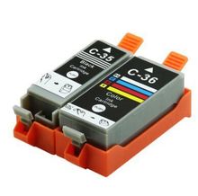 Compatible Ink Cartridge for Canon PGI 35 CLI 36 for Canon Mini 260 Mini 320 iP
