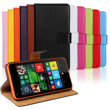Genuine leather case for Nokia Lumia 640 flip cover for Microsoft Lumia 640 leather cover with