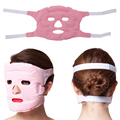 Hot Selling Slim Face Massage Mask Tourmaline Gel Facial Shaper Mask Women Slimming Beauty Facemask Lady