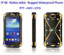 Unlocked cell phones original UHF VHF Phone Radio Walike Talkie Rugged IP68 Waterproof mobile phone shockproof Android NFC  S19