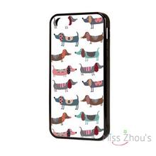 For iphone 4/4s 5/5s 5c SE 6/6s plus ipod touch 4/5/6 back skins cellphone cases cover NEW SAUSAGE DOG BEAUTIFUL dachshund