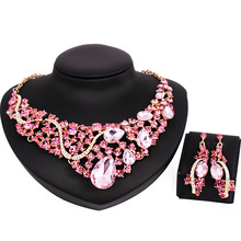 African coral beads jewelry set nigerian wedding african beads jewelry set crystal silver plated wedding jewelry