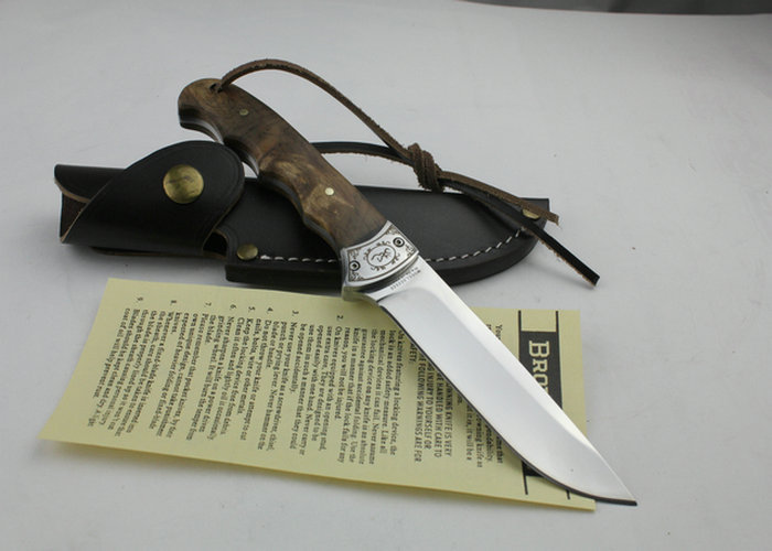 Oem Browning Shadow Wood Hunting Knife Camping Tool Survival Knife Outdoor Free Drop Shipping