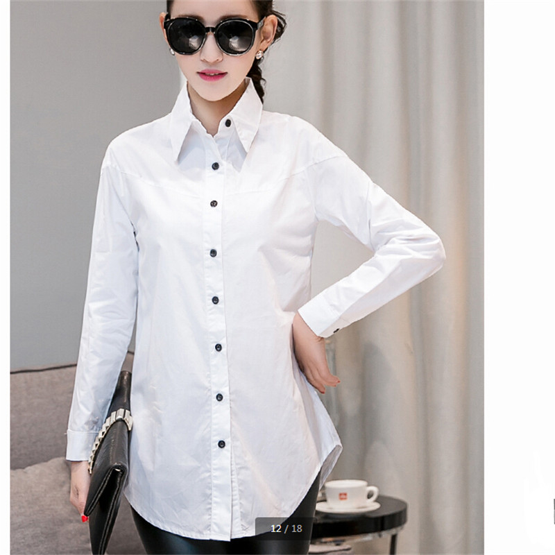 high collar white shirt womens