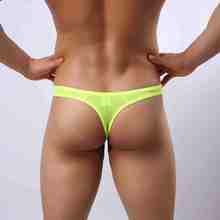 New font b Mens b font Lace font b Underwear b font Transparent Sexy ThongG String