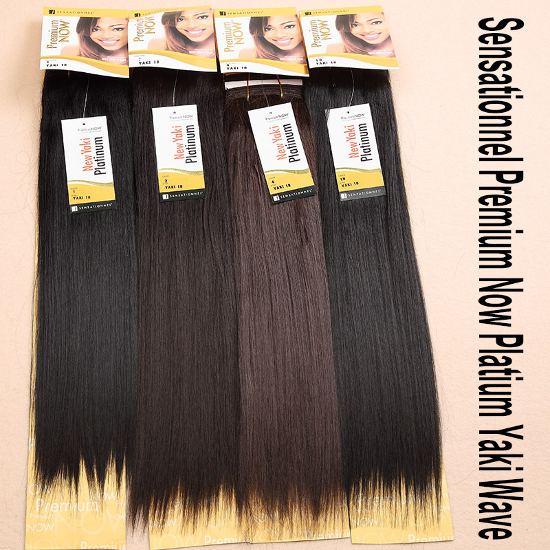 3PCS/LOT+Sensationnel Premium Now Hair New Yaki Pl...