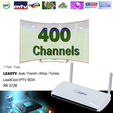 2016 Best Arabic IPTV Box With 1 Year Leadtv Account 400 Channels Include Leadcool Android TV Box Free Test Free Shipping