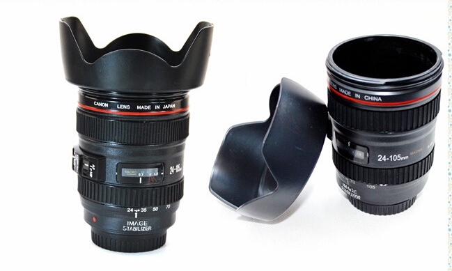 2015 New SLR Camera Lens Cup Milk Creative Cups Alcohol Coffee Tea Mug Cups 400ML with