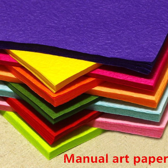 crafts New 2014 Origami hand rubbing paper Color manual art paper