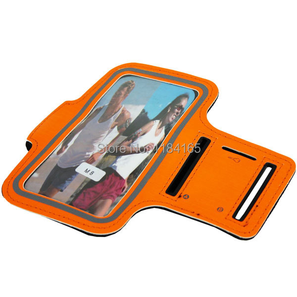 HTC-1206O_1_Stylish Gym Sports Armband Pouch Case for HTC One M8