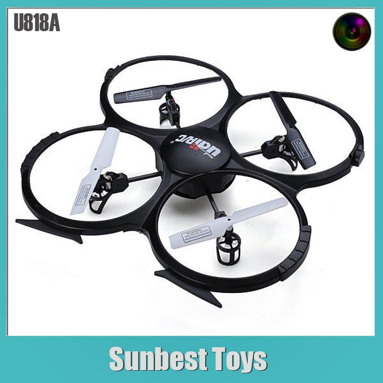 UDI U818A 2.4G 4CH 6 Axis with flip function Quadcopter With Camera