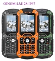 Original OINOM LM128 Quad Band Outdoor Rugged Waterproof Dustproof Shockproof Mobile Phone with Russian Keyboard Factory