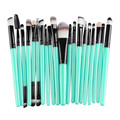 20 pcs Rose gold Makeup brushes set professional eyebrow Blush foundation hair brush pen Eyeshadow oval