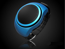 New B20 Multifunction Bluetooth Mini Speaker Watch Style Portable Music Player with FM Radio Handsfree Mic