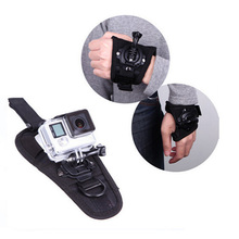 For Gopro Accessories 360-degree Rotation Glove Wrist Hand Strap Band For Waterproof Case For Go Pro Hero4 3+ 2 3 SJ4000 SJ5000