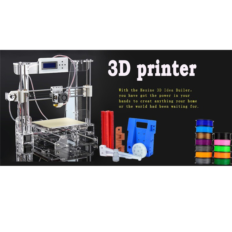 XP WIN 7 size 210 210 240mm High Quality Precision Reprap Prusa i3 DIY 3d Printer