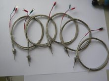 Termopar con compensación de cable, sistema de dos hilos, SS braid cable, entrega rápida 0-1000C