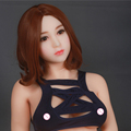 Rifrano 158cm real silicone sex doll realistic vagina pussy lifelike love dolls skeleton adult vagina oral
