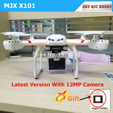 X101 MJX 2.4G 4CH 6-axis FPV WIFI Camera RC Quadcopter Drone helicopter vs X8C X8W X8G JJRC H16 yizhan X6 V686G