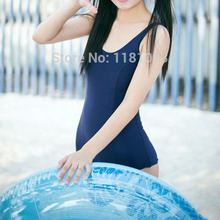 Japanese school swimsuit swimsuit water girl women student suitable water dark blue skirt models cosplay Qute