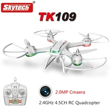 Skytech Drone with Camera 2.0MP HD RC FPV Quadcopter TK109 2.4G 4.5CH 51*51*15cm Remote Control Hexacopter Free Shipping