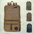 New Arrival Fashion Men's Travel Shoulder Bag Vintage Canvas Large