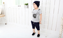 Hot Selling Boys Kids Cartoon Round Neck Short Sleeve T shirt Children s Clothes