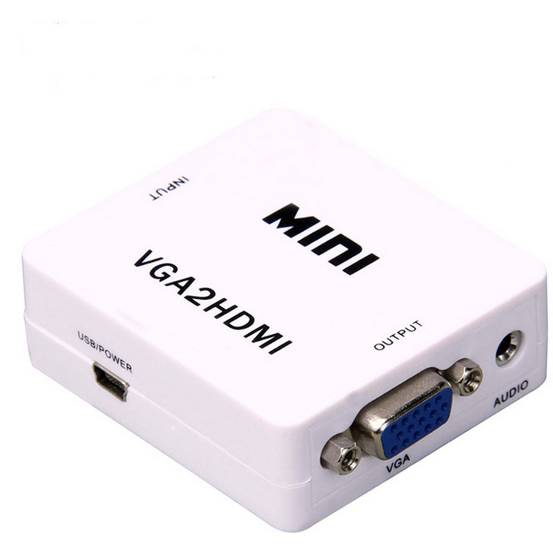 Mini KVM 1080p HD VGA to HDMI Video Convert / Switchin KVM Switches