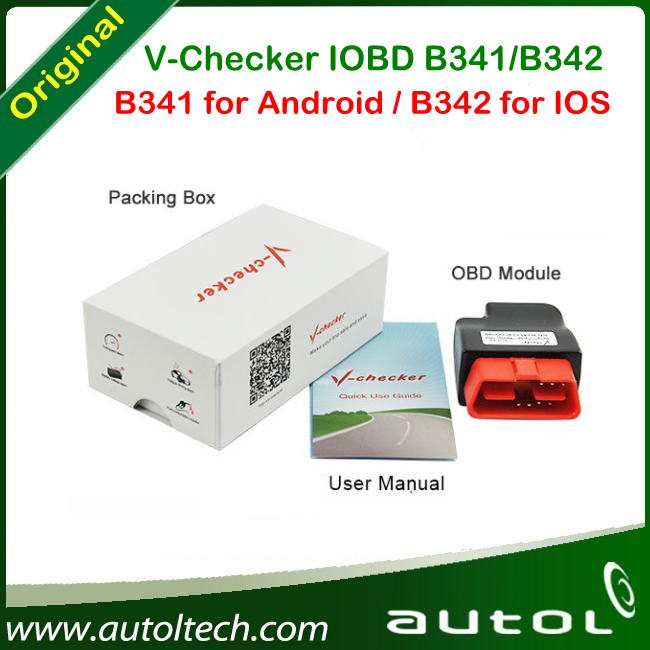 V -  b342 / b341 obd    bluetooth    android / ios 