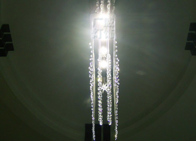 Creativo stelle e la luna design lampadario di cristallo lampada a ... Lampadari Design creativo