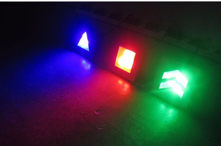 Description Picture 3 of itemSuqare 3W Foundation embedded LED footlights 3W light LED stair corner lamp light footfall night light AC85-265V