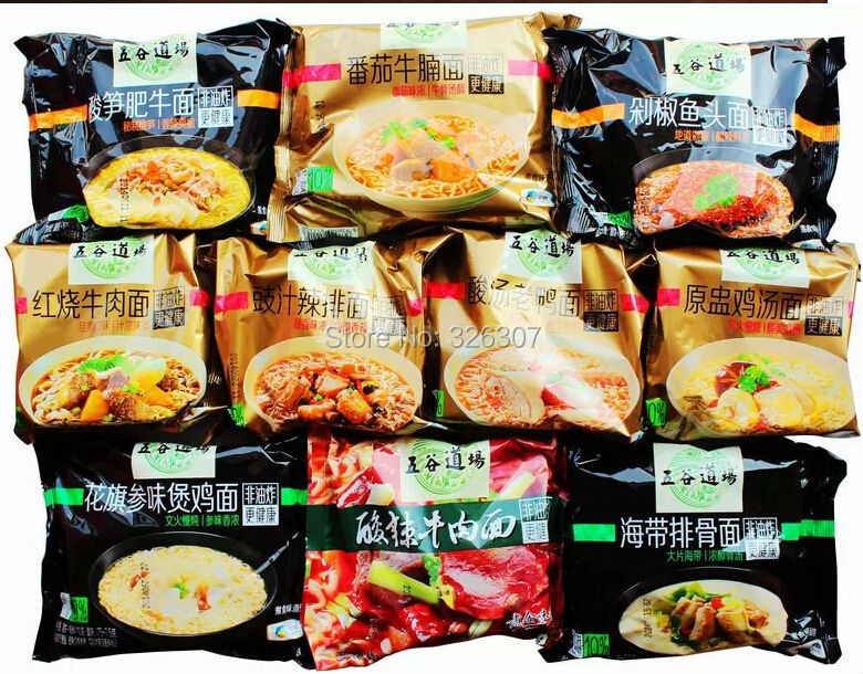 Купить Китайская еда не жареные мгновенное лапши лапша быстрого ...