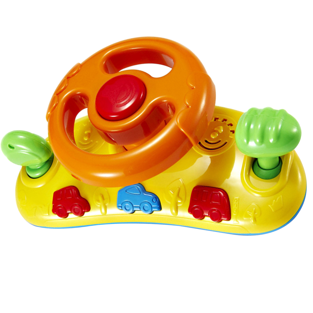 pushchair steering wheel toy