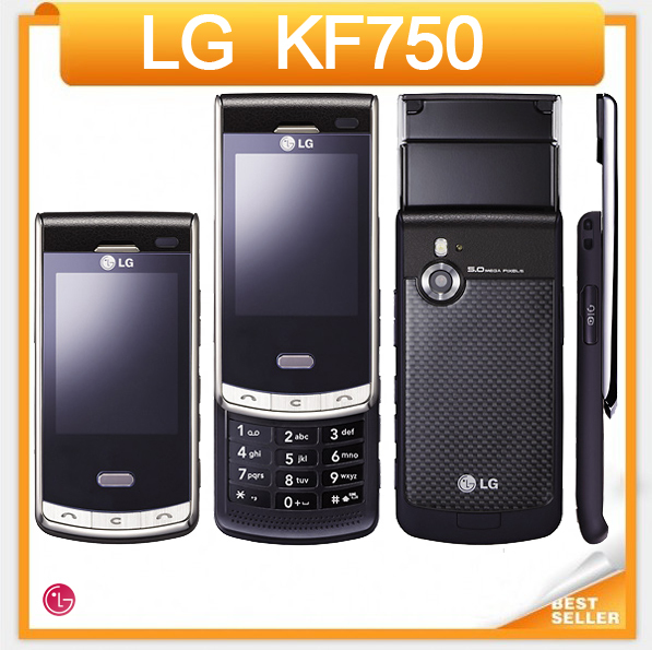 Купить оригинальные lg kf750 сотовый телефон gsm 3g fm радио 5mp камеры ...