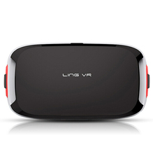 In Stock Ling VR 2016 New 3d Smart Glasses Polarized Resin Lens Virtual Reality Helmet 3D Glasses VR Headset