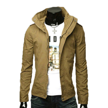 Fashion Men’s Cotton Casual Sports Shirt Jackets Slim British Style Jacket chaqueta hombre Autumn Winter Men Clothes