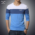 Men s Clothing Tops Tees T Shirts Free Shipping 2017 spring New Fashion Brand Men Solid