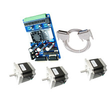 New TB6560 3 Axis Driver & 3 x Nema 17 Stepper Motor 48N.cm CNC Kit
