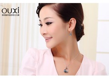 Best Quality Women Necklace Pendant Jewelry Colar Heart Jewlery Made with Swarovski Elements Crystals from Swarovski
