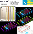 Phone Case for iPhone 5 5s SE TPU Cover Luminous Lighting cool Case LED Flash Reflection