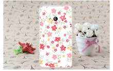 Colorful Brilliant Rose Peony Flowers Painted Phone Cases Hard Back Cover Case For Microsoft Nokia Lumia