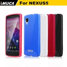 IMUCA Candy Color TPU Soft Case for LG Google Nexus 5 New Phone Cover Cases + Free Gift With Retail Package Free Shipping