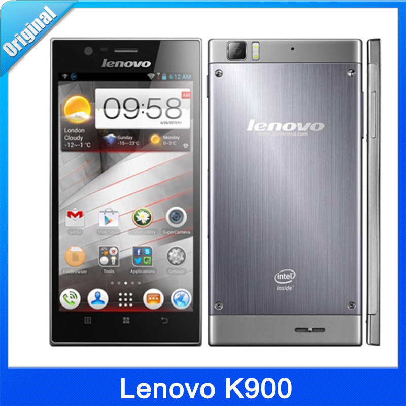 Original 16GB Lenovo K900 6 9mm WCDMA 3G Smartphone 2 0GHz 5 5 IPS RAM 2GB