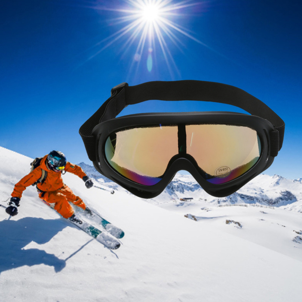 New Snowboard Dustproof Sunglasses Motorcycle Ski Goggles Lens Frame Glasses Paintball Outdoor