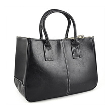 AUAU Ladies Class PU Leather Satchels Tote Purse Bag Handbag