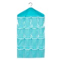 16 Pockets Foldable Wardrobe Socks Briefs Organizer Clothing Hanging Bags Hanger Closet Shoes Underpants Storage Bag
