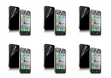 12 pcs 6x Front Back HD Clear Screen Protector Cover Film For iPhone 4 4S mobile