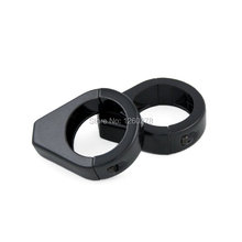 Motorcycle Pair Black 49mm Turn Signal Fork Clamps For Harley Davidson V Rod Modeds 2007 2011