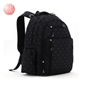 New High quality Dot zipper Multifunctional Large capacity Diaper Bag Backpack Baby Bags Multifunctional Changing Bags